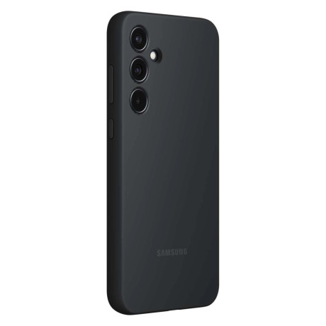 Оригінальний чохол Samsung Silicone Case для Samsung Galaxy A55 5G - black (EF-PA556TBEGWW)