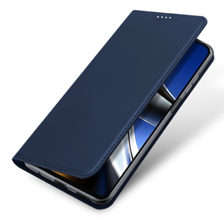 Чехол- книжка DUX DUCIS Skin Pro Series на Xiaomi Poco X4 Pro 5G - синий