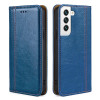 Чохол-книга Grid Texture для Samsung Galaxy S22 Plus 5G - синій