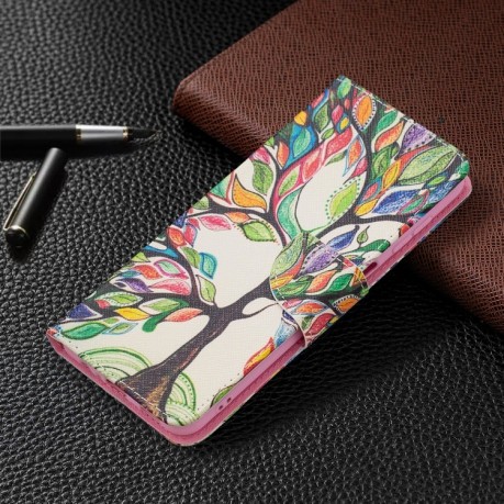 Чехол-книжка Colored Drawing Series на Samsung Galaxy A04s/A13 5G - Tree Life