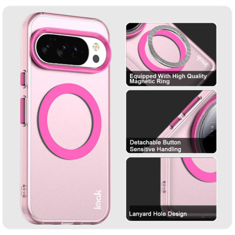 Противоударный чехол IMAK Candy Series Shockproof MagSafe для Google Pixel 10 Pro XL - красный