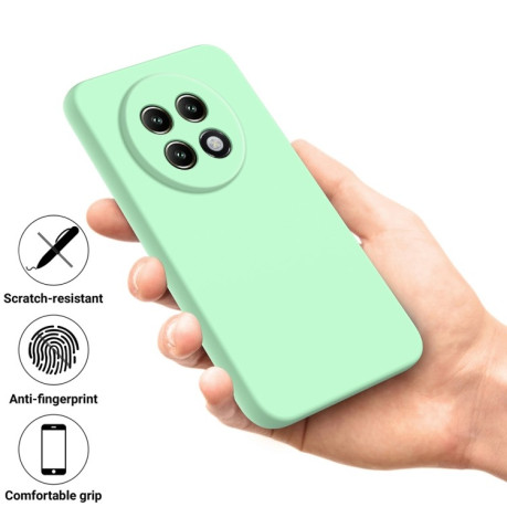 Силіконовий чохол Solid Color Liquid Silicone на Realme 13+ 5G/13 Pro 5G/13 Pro+ - зелений