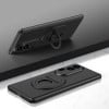 Противоударный чехол Magsafe Hidden Fold Holder на OPPO Reno10 - черный