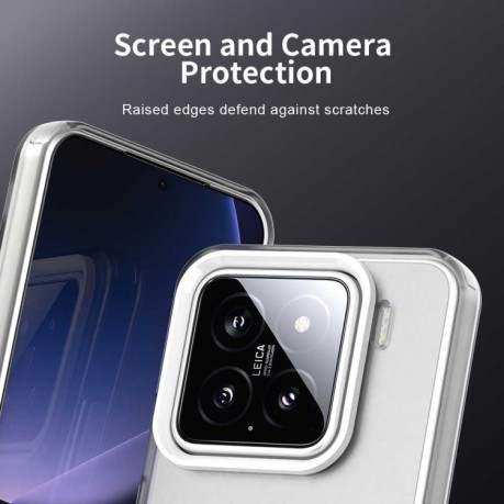 Протиударний чохол Candy Series для Xiaomi 15 Pro - білий