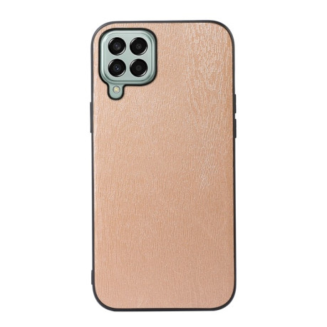 Ударопрочный чехол Wood Texture для Samsung Galaxy M33 5G - золотой