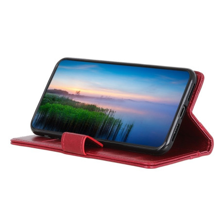 Чехол-книжка Copper Buckle Nappa Texture на  Samsung Galaxy A73 5G  - красный