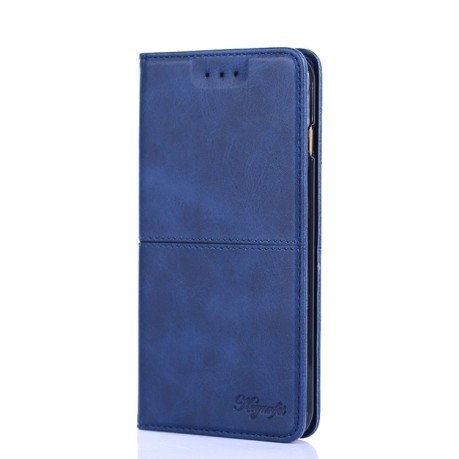 Чехол-книжка Cow Texture Magnetic для Samsung Galaxy M53 5G - синий