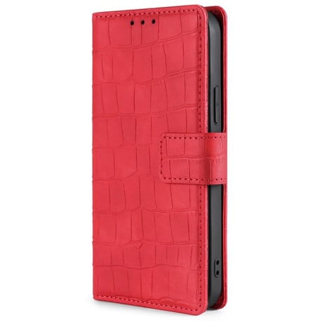 Чехол-книжка Skin Feel Crocodile Texture для Xiaomi Redmi A5 4G 171.7mm - червоний