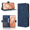 Чехол-книжка Skin Feel Calf для Xiaomi Redmi K90 Pro Max 5G / Poco F8 Ultra — синий