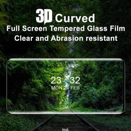 Захисне скло IMAK 3D Curved Full Screen для Xiaomi Mi 10S - чорне