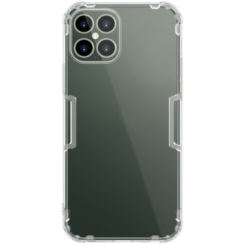 Противоударный силиконовый чехол NILLKIN Nature на iPhone 12 Pro Max - белый