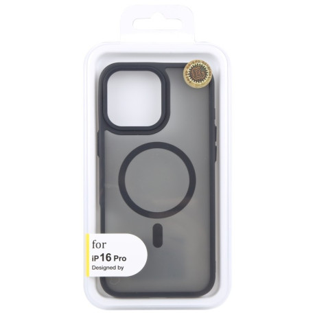 Чехол GEBEI Skin Feel MagSafe Magnetic для  iPhone 16 Pro - черный