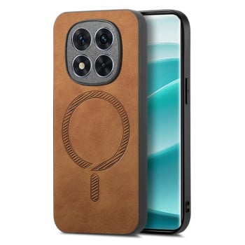 Чохол Solid Color Retro Magsafe для Xiaomi Xiaomi Redmi Note 14 Pro+ 5G - коричневий