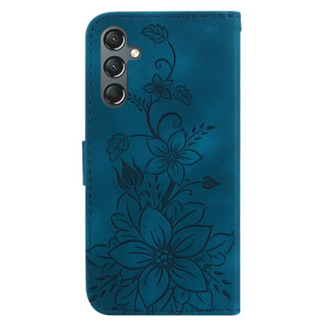 Чохол-книжка Lily Embossed Leather Samsung Galaxy S23 FE 5G - синій