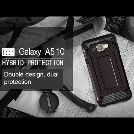 Противоударный Чехол Rugged Armor Black для Samsung Galaxy A5 (2016) / A510