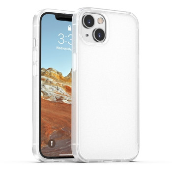 Противоударный чехол Skin Feel Frosted для iPhone 13 mini - белый