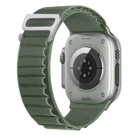 Ремешок Nylon Loop для Apple Watch Ultra 49mm - зеленый