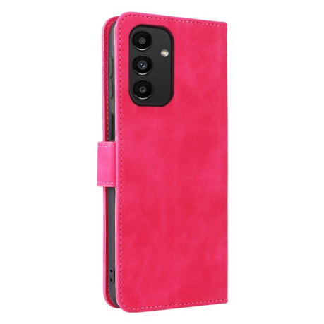 Чохол-книжка Solid Color Skin Feel Samsung Galaxy A13 4G - рожевий