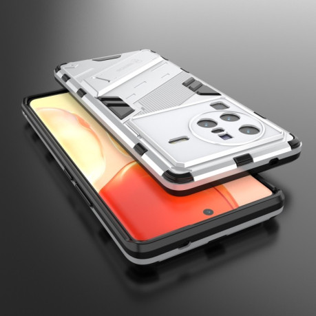 Протиударний чохол Punk Armor для Vivo X80 Pro - білий