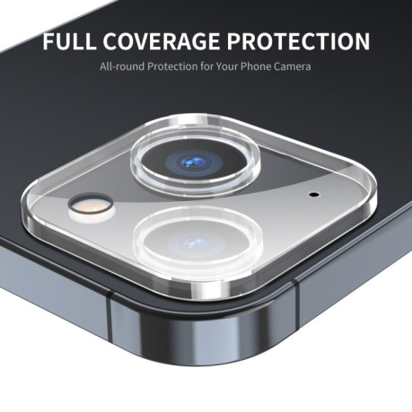 Комплект Защиты камеры ENKAY Hat-Prince 0.2mm 9H 2.15D Round Edge на iPhone 15 / 15 Plus