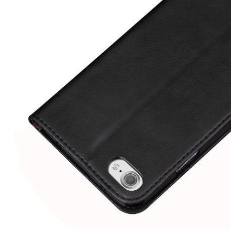 Кожаный Чехол Книжка Retro Texture Wallet Черный для iPhone 6/ 6S