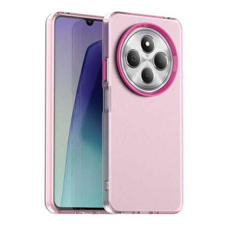 Противоударный чехол Candy Series для Xiaomi Redmi 14C 4G/Poco C75/Redmi A4 5G - красный