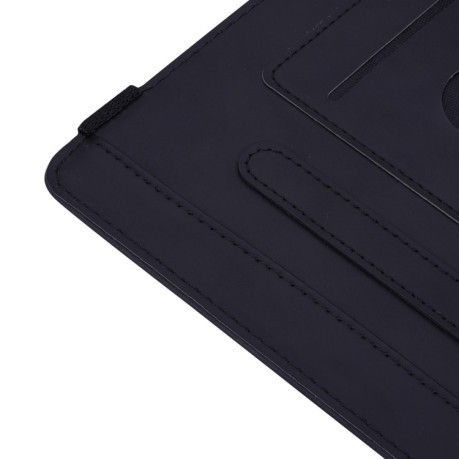 Чехол-книжка Calf Pattern Design Embossed для Xiaomi Mi Pad 5 / 5 Pro - черный