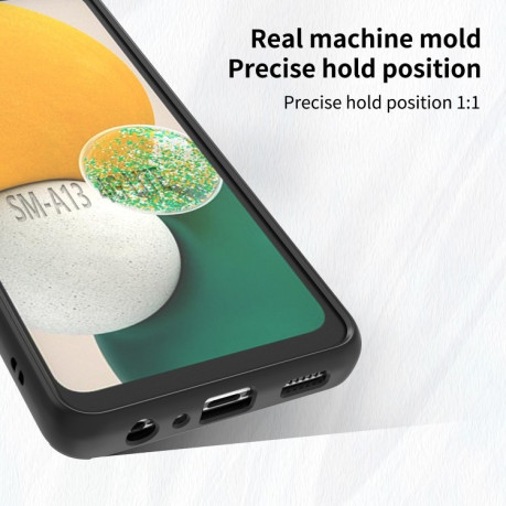 Противоударный чехол Q Shadow 1 Series для Samsung Galaxy A13 4G - темно-зеленый