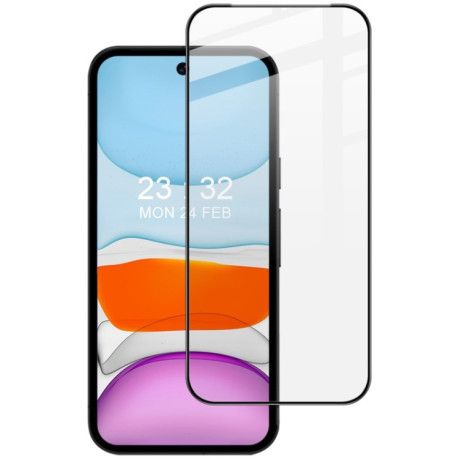 Защитное стекло IMAK 9H Full Screen Film Pro+ Version на Google Pixel 9a - черное