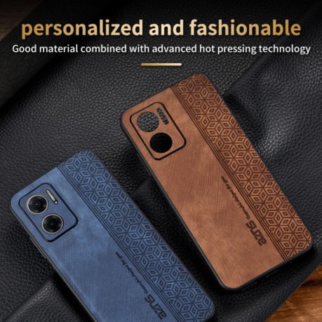 Противоударный чехол AZNS 3D Skin Feel для Xiaomi Redmi Note 11E/Redme 10 5G - фиолетовый