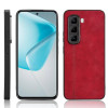 Ударозащитный чехол Sewing Cow Pattern для Infinix Hot 50 Pro 4G - красный