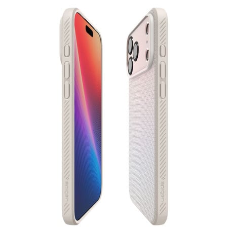 Оригінальний чохол Spigen Liquid Air на iPhone 17 Pro Max - Titanium