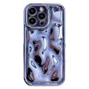 Протиударний чохол Electroplating Meteorite Texture для iPhone 15 Pro - синій