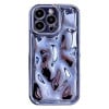 Протиударний чохол Electroplating Meteorite Texture для iPhone 15 Pro Max - синій