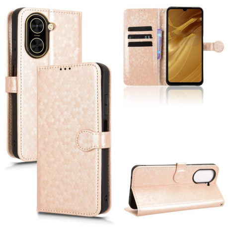Чехол-книжка Honeycomb Dot для Redmi A5 4G 173.3mm - золотой