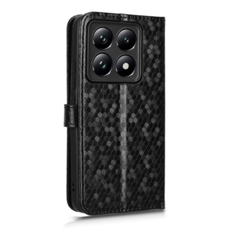 Чохол-книжка Honeycomb Dot для Xiaomi 14T - чорний