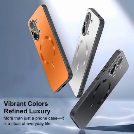 Чехол Escase с защитой камеры для Redmi Turbo 5 Max / Poco X8 Pro Max — серебристый