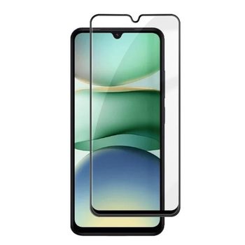 Защитное стекло Kalebol с чёрной рамкой на Redmi A7 Pro 171mm / Poco C85x 5G