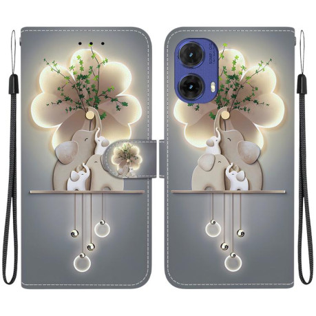 Чохол-книжка Colored Drawing Series Motorola Moto G85 5G - різнокольоровий