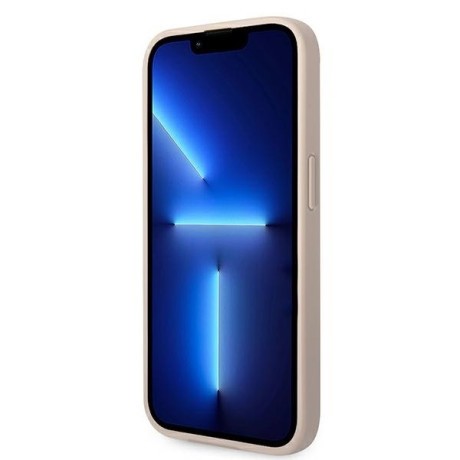Оригінальний чохол Guess 4G Metal Gold Logo для iPhone 14 Pro Max - pink