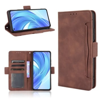 Чохол-книжка Skin Feel Calf Xiaomi Mi 11 Lite/Mi 11 Lite NE Mi 11 Lite/Mi 11 Lite NE - коричневий