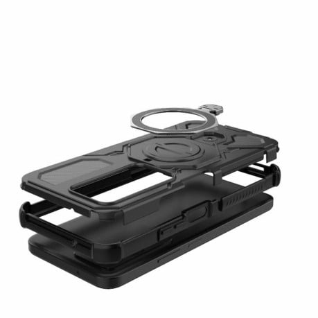 Противоударный чехол J-20 Solid Color MagSafe Magnetic на Xiaomi Redmi 15 5G Global / 15 4G SEA - черный
