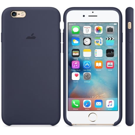 Силиконовый Чехол Silicone Case Midnight Blue для iPhone 6/ 6S