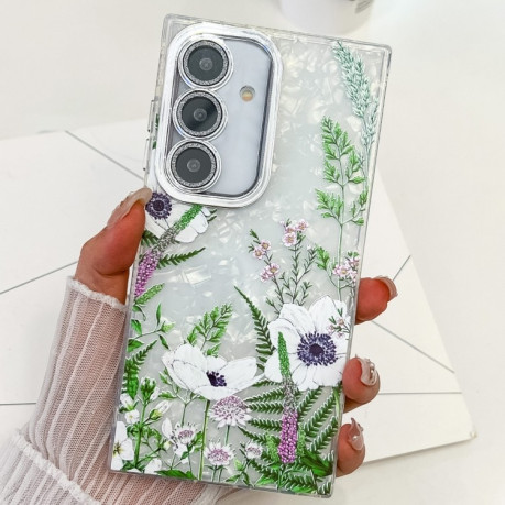 Протиударний чохол Flowers and Plants Series для Samsung Galaxy S25+ 5G - Green Plants