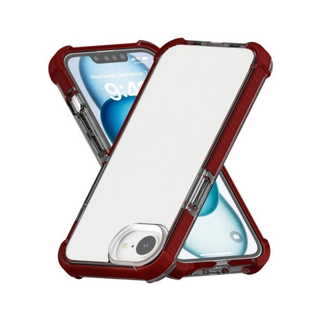 Чохол Acrylic + TPU Transparent для iPhone 16e - коричневий