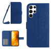 Чохол-книжка Skin Feel Sun Flower на Samsung Galaxy S24 Ultra 5G - синій