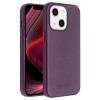 Шкіряний чохол QIALINO Nappa Leather Case (з MagSafe Support) для iPhone 13 mini - фіолетовий