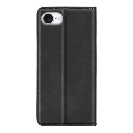 Чохол-книжка Retro Skin Feel Business Magnetic для iPhone 16e - чорний