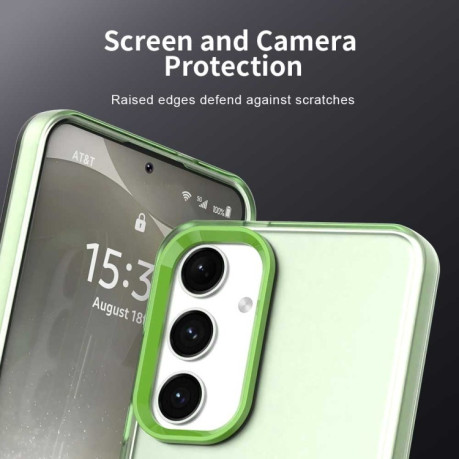 Протиударний чохол Candy Series для Samsung Galaxy S25+ 5G - зелений