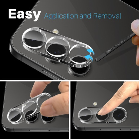Защитное стекло на камеру HD Lens Protector для Samsung Galaxy S25 5G - прозрачное